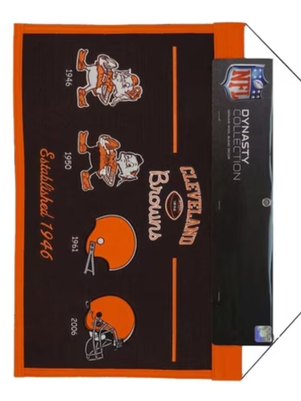 NEW Cleveland Browns NFL Wool Hanging 22x14 Heritage Banner